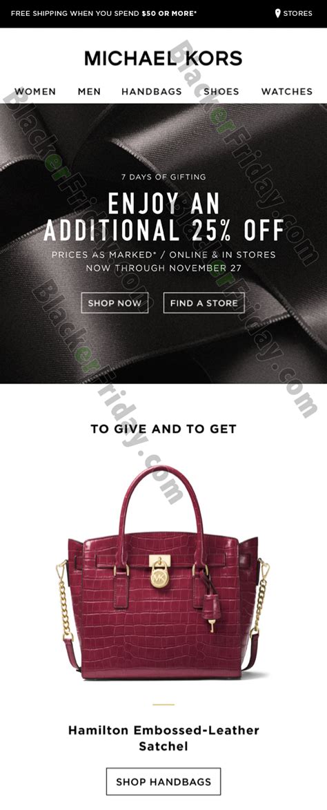 michael kors black friday worh it|Michael Kors black friday outlet.